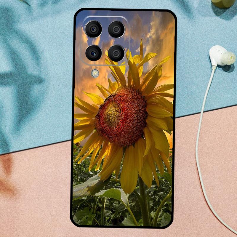 Красивый Желтый Подсолнух Для Samsung Galaxy M21 M31 M11 M13 M33 M53 M16 M06 M12 M14 M15 M35 M55 M34 M54 M32 M52 Чехол
