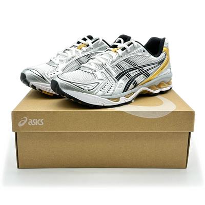 1201A019-102 Gel-Kayano 14 Белый Чистое Золото (Мужской)