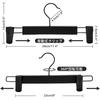 DOIOWN Pants Hangers, Pants Hangers, Slacks Hangers, Skirt Hangers, Space-Saving, Non-Slip, Anti-Slip, Multi-Functional Closet/Closet Storage, 360 Ro