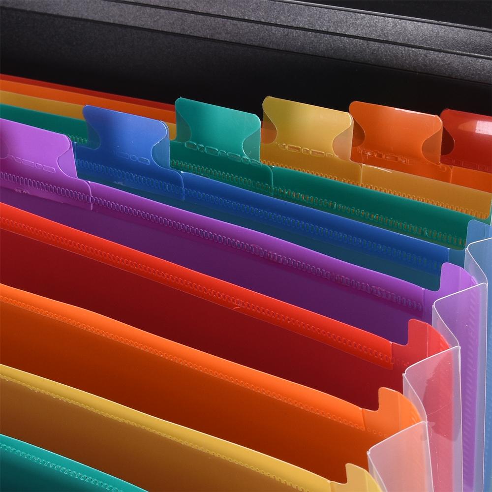 Органайзер для папок с откидной крышкой формата А4, папка-гармошка, расширяющаяся папка формата А4