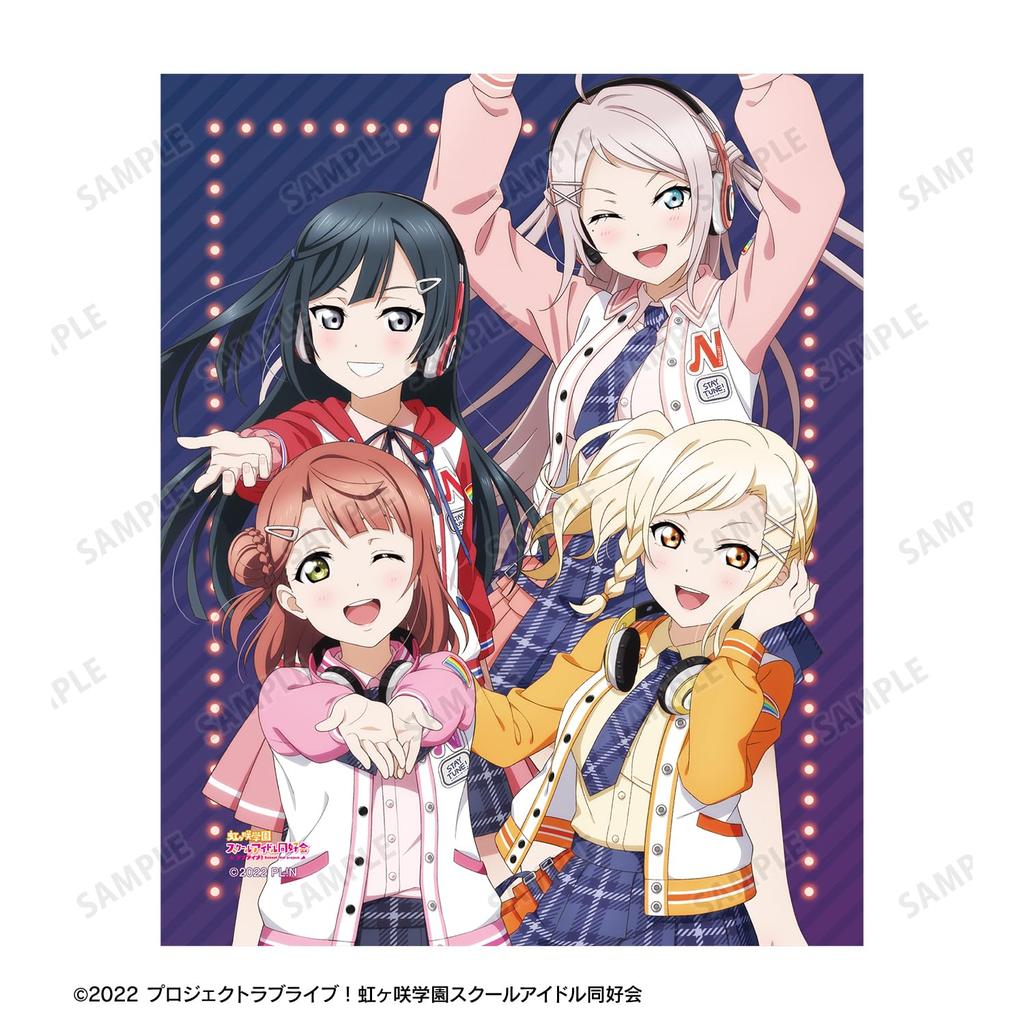 Любовь Нидзигасаки Старшая школа Клуб идолов Оригинальная иллюстрация 2-й год Чудо STAY Холст Live! НАСТРОЙ!