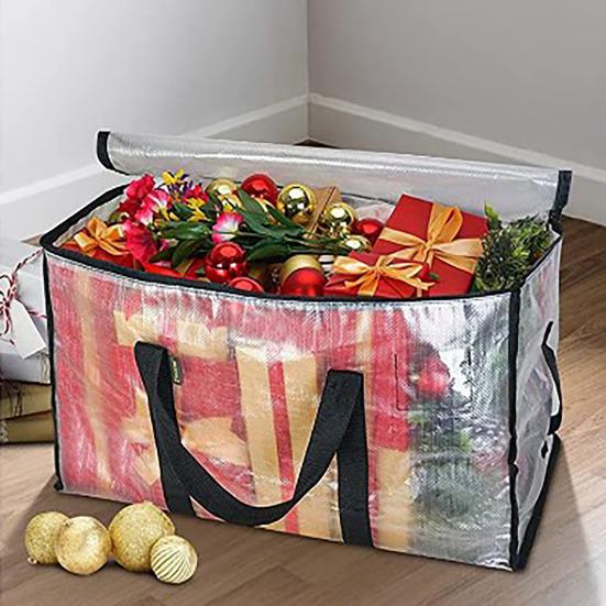 Прозрачные сумки для перемещения, сверхпрочные, с прочной застежкой-молнией, усиленной ручкой, компактная удобная сумка для хранения