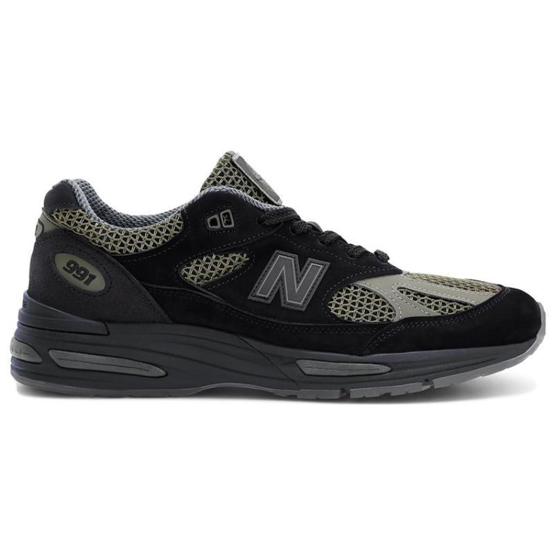 New Balance 991v2 'Stone Island Черный Серый' Кроссовки Кроссовки U991SD2