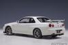 AUTOart Nissan Skyline V Spec II White Pearl Finished Product 77406 1/18 GT-R (R34)