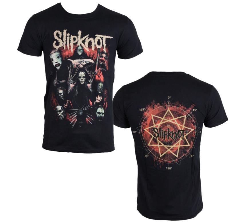 Slipknot Дьявол Арт-узор сингла Метал-группа Футболка Повседневный Модный Стиль Хлопковая Футболка Подходит Как Для Унисекс, Так и Для Унисекс