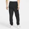 Nike Спортивные тренировочные баскетбольные штаны с флисовой подкладкой, однотонные, мужские, черные CK6664-010