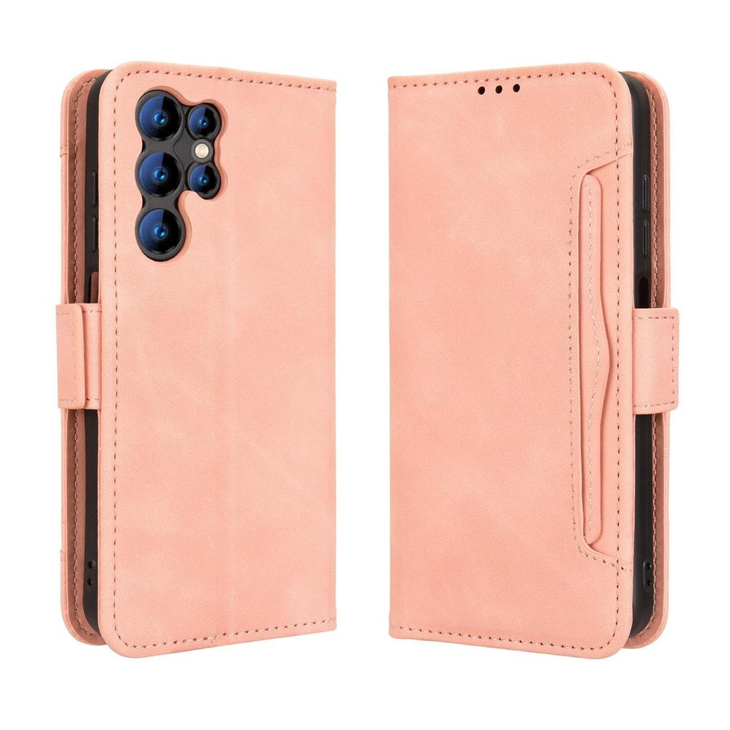 Flip Cover for Oukitel C1/C1 Pro PU Leather Full-Body Protection Shockproof Durable Retro Phone Case