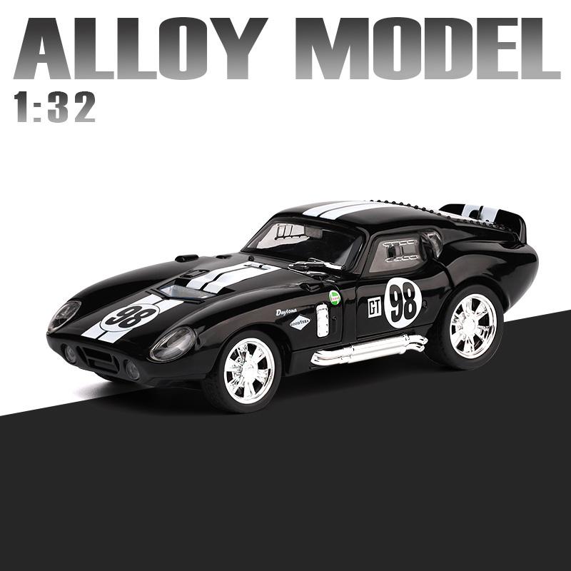 1:32 Shelby Cobra Vintage Sports Car Alloy Metal Diecast Model Car Home Decoration & Gift