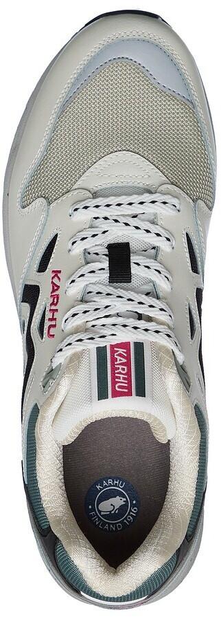 Кроссовки Karhu Legacy 96 ярко-белые, реактивные, черные