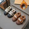 Baby Casual Shoe Plush Insulation Kids Shoe for Girls Cotton Shoes Children Plush Shoes for Warmth Toddler Boy Shoes Tenis 2024