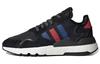 adidas Nite Jogger 'Черный Королевский Алый' FV3585