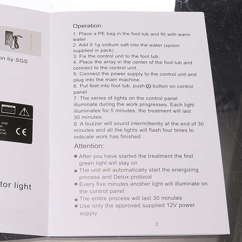 Новая машина для детоксикации ванн для ног Ионная очистка Ионная машина для детоксикации ног Спа-машина для ванны для ног