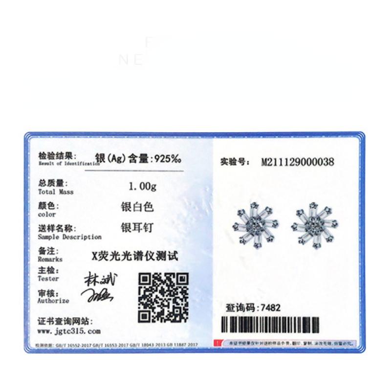 Танциз стерлингового серебра 925 пробы циркон серьги серьги-капли для женщин подарки на свадьбу