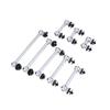 Lightweight Aluminum Alloy Snare Drum Lugs Double End Tom Lug With Screws And Washers From 26 To 130Mm