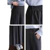 Xiao Li Plus Size Korean Style Pleated Skirt - Spring Hip-Covering, Slimming, Loose Fit for Women