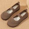 Soft Sole Casual Shoes Breathable Cloth Shoes Solid Color Women's Shoes