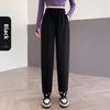 Женские брюки весна-лето Новые брюки-каррот с высокой талией Тонкие брюки-шаровары Nine-minute Свободные спортивные повседневные брюки