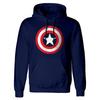Captain America Unisex Adult Shield Hoodie