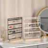 Earring Display Stand,Earrings Holder Organizer and Earring Tree 100 Holes,5 Tier Jewelry Organizer Rack of Storing  for Girls
