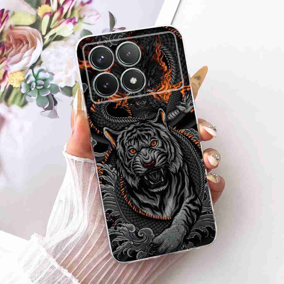 Мультяшный дизайн Для Redmi K70 5G 23113RKC6C Чехол Роскошная Мода Силиконовая Оболочка Для Redmi k70 K70 Pro 23117RK66C ТПУ Задняя Крышка