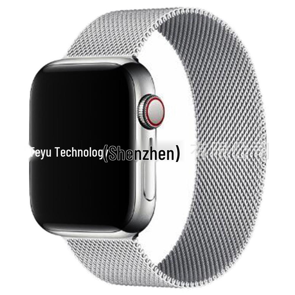 Совместимый металлический ремешок-петля для Apple Watch Series 5-9, SE