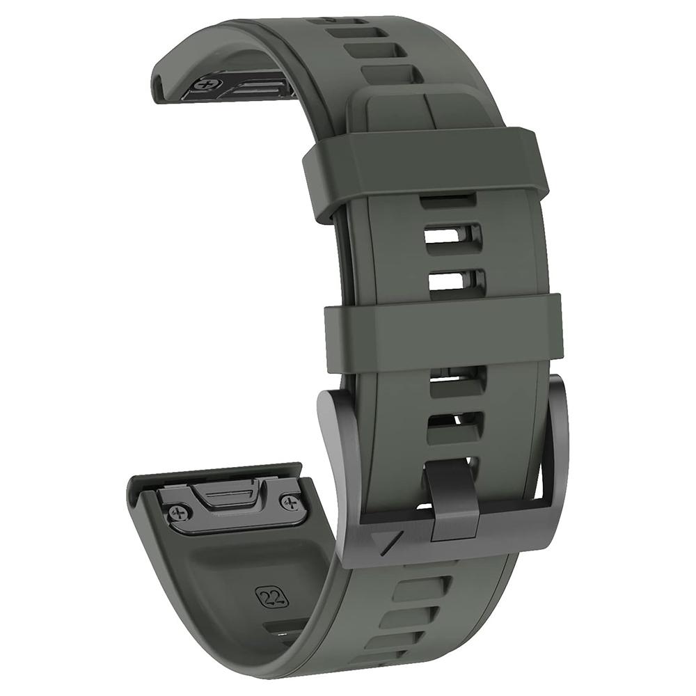 Двухцветный силиконовый ремешок для часов QuickFit 22 мм 26 мм Для Garmin Epix Pro Gen 2 47 мм 51 мм/Fenix 7X 7 Pro/Quatix 6 6X 5X Ремешок Браслет