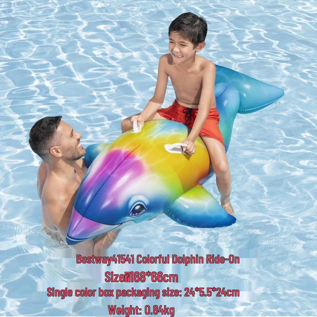Intex 57288 Double Flamingo Adult Inflatable Swimming Ring - Thick Oversized Floating Bed for Kids & Adults