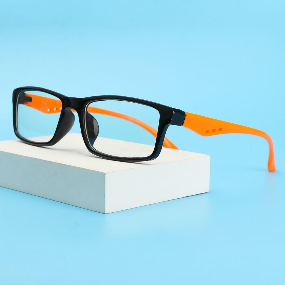 Computer Vintage Square Ultra Light Frame Eye Protection Eyeglasses Anti-Blue Light Glasses
