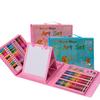 208pcs/set Crayons Colouring Drawing Pencils Set School Supplies Multicolor Children Painting Gifts