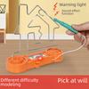 New Stock Children's Electric Maze Fire Wire Impact Intelligence Game Toy for Focus Training