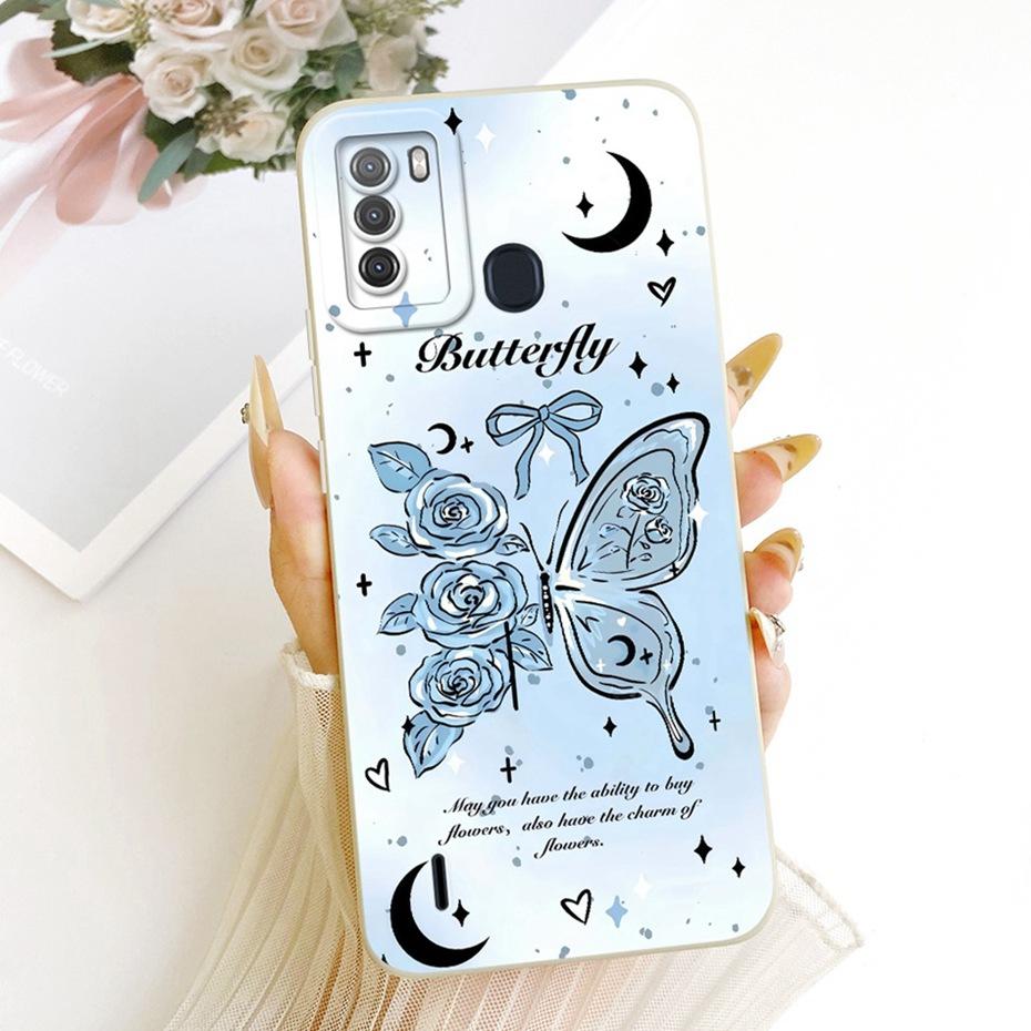 New Fashion Phone Case For Itel S16 Vision 1 Pro Soft Silicone Cases For Itel Vison1 Pro ItelS16 Shockproof Covers Bumpers