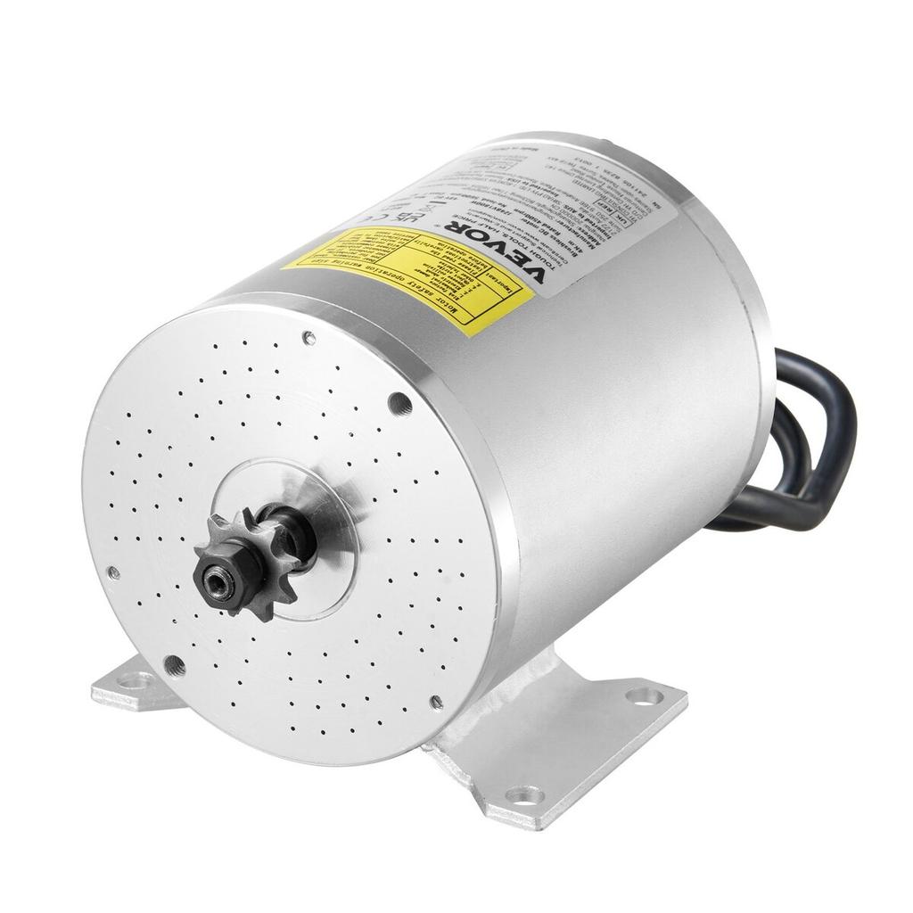 1800W 48VElectric Brushless DC Motor Kit with Upgraded Speed Controller