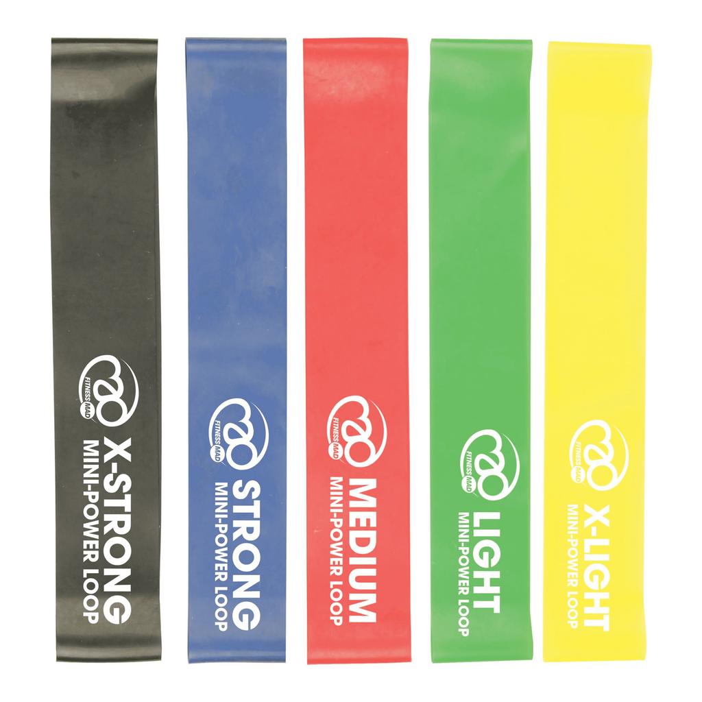 Fitness Mad Набор мини-силовых эспандеров (5 шт.)