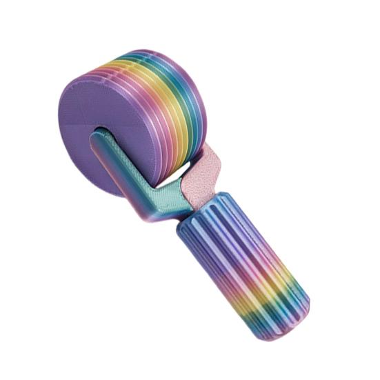 Ролик для алмазной мозаики, вышивка стразами, инструмент для рукоделия «сделай сам», съемный инструмент для алмазной мозаики с эргономичной ручкой для быстрой и надежной укладки алмазов