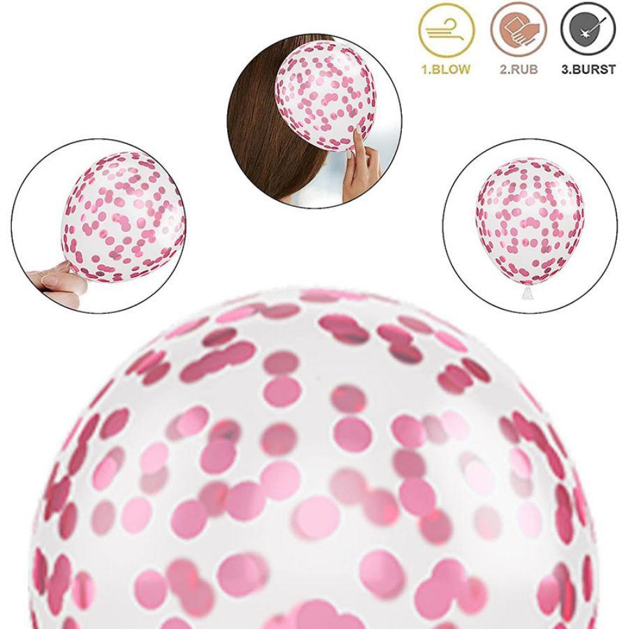 Воздушные шары Свадебные принадлежности для вечеринок Baby Shower День святого Валентина День рождения Розовый С юбилеем Украшения для девочек Латекс День ребенка