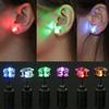 1Pc Party Charm Led Earring Light Up Crown Glowing Crystal Ear Drop Stud
