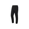 Fitness Series Solid Color Slim Fit Mid-Waist Knit Joggers Men Bottoms Black AYKT175-1