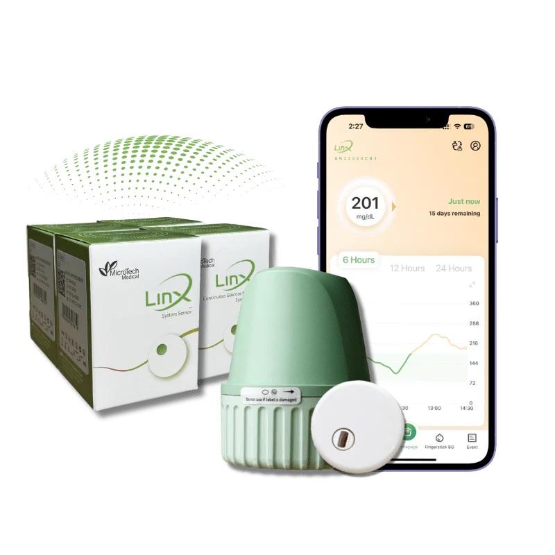 CGM Linx Непрерывный монитор уровня глюкозы