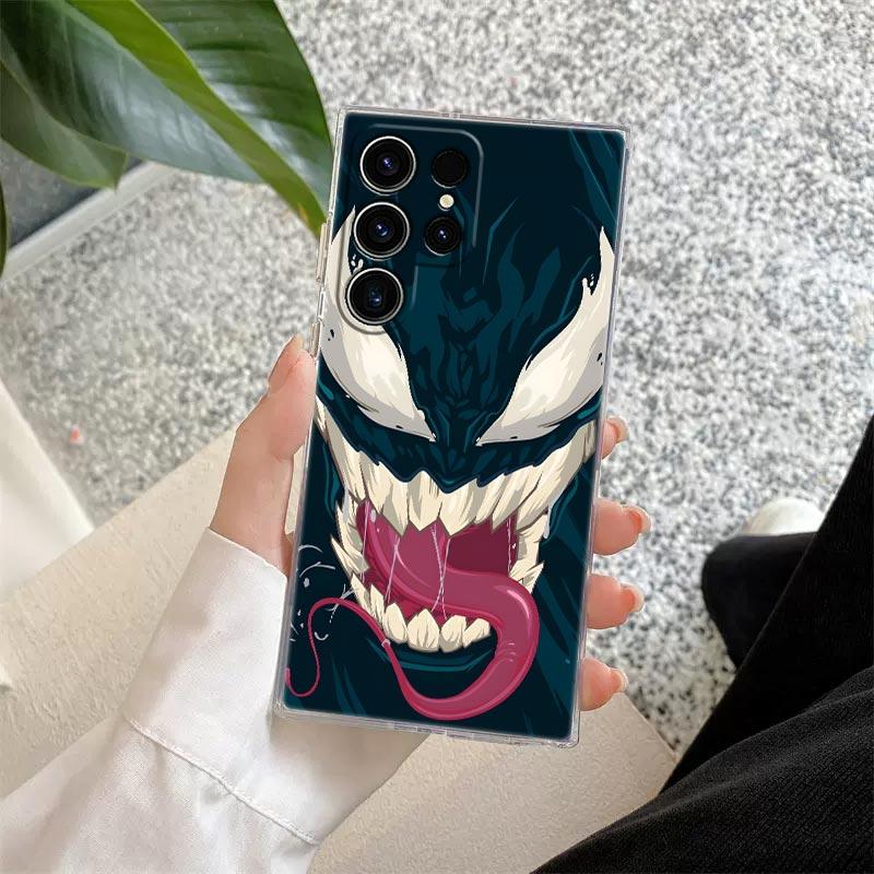 Прозрачный чехол Mavel The Avengers для Samsung Galaxy S26 S25 Ultra S24 S22 S26 Plus S20 S23 S21 S25 FE 5G Прозрачная силиконовая крышка