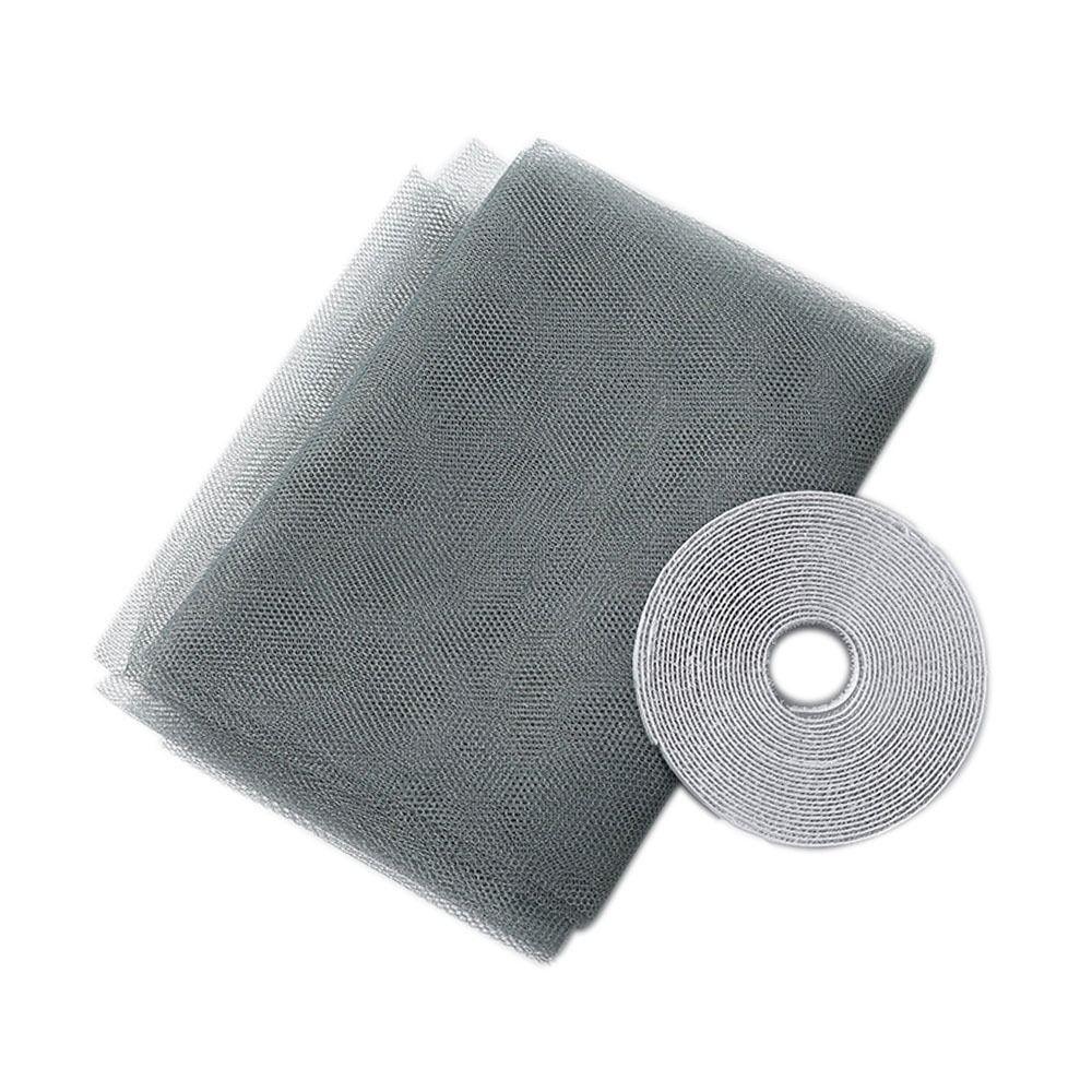 Самоклеящаяся защитная сетка для окон от насекомых, москитная сетка, сетка для окон, штора для экрана, москитная сетка