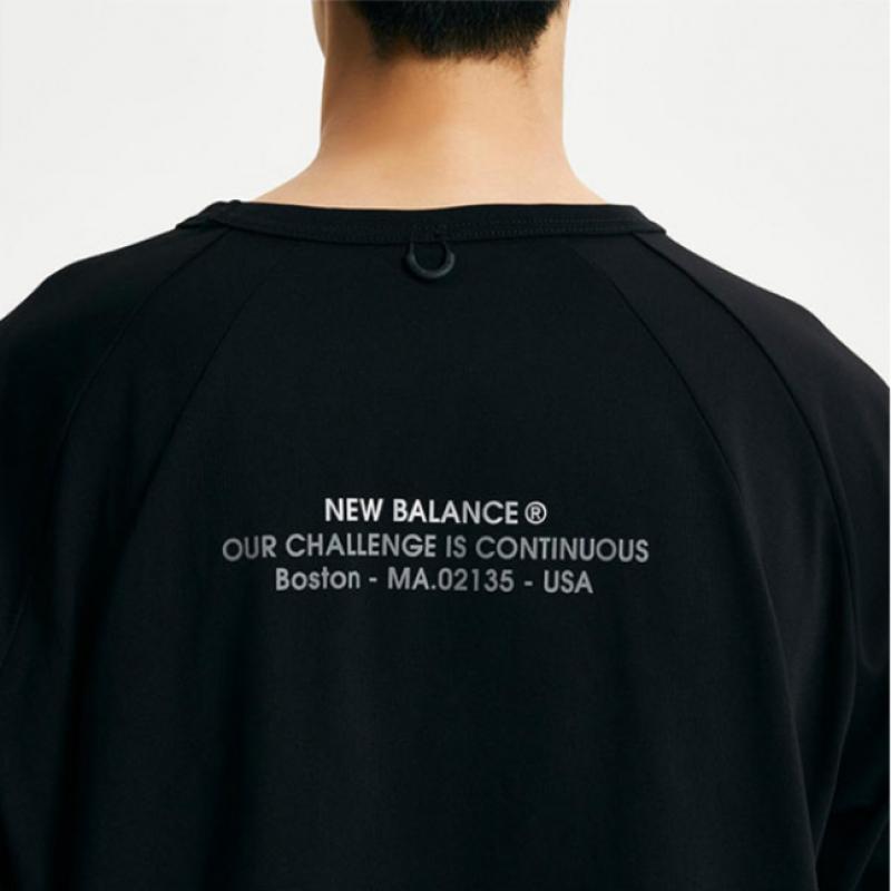 New Balance Uni Newtility Semi Overfit Nbnde11033 19 Футболка с длинным рукавом