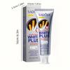 Зубная паста White Plus удаляет следы дыма и желтые пятна, делая зубы ярче, освежает дыхание благодаря глубоко очищающей гелевой формуле, идеально подходит