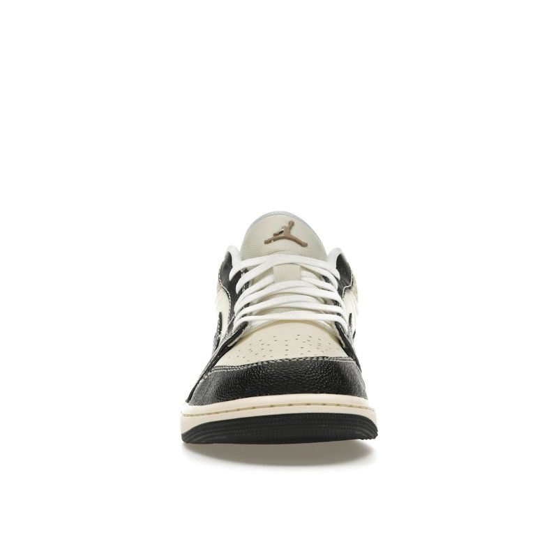 Air Jordan 1 Low SE Coconut Milk Black Мужские кроссовки Cream Muslin Team-Gold HQ3437-101