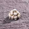 3D Horror Halloween Decoration Miniature Tombstone Ghost Skeleton Skull Micro Resin Figurine Ornaments Hallowmas Prop