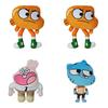 The Amazing World Of Gumball Cartoon Character Plush Doll With Short Pile Fabric For Gift And Display