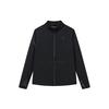 Athletics Golf Knitted Stand Collar Jacket Women Jackets Deep-Black A11W215514FBK