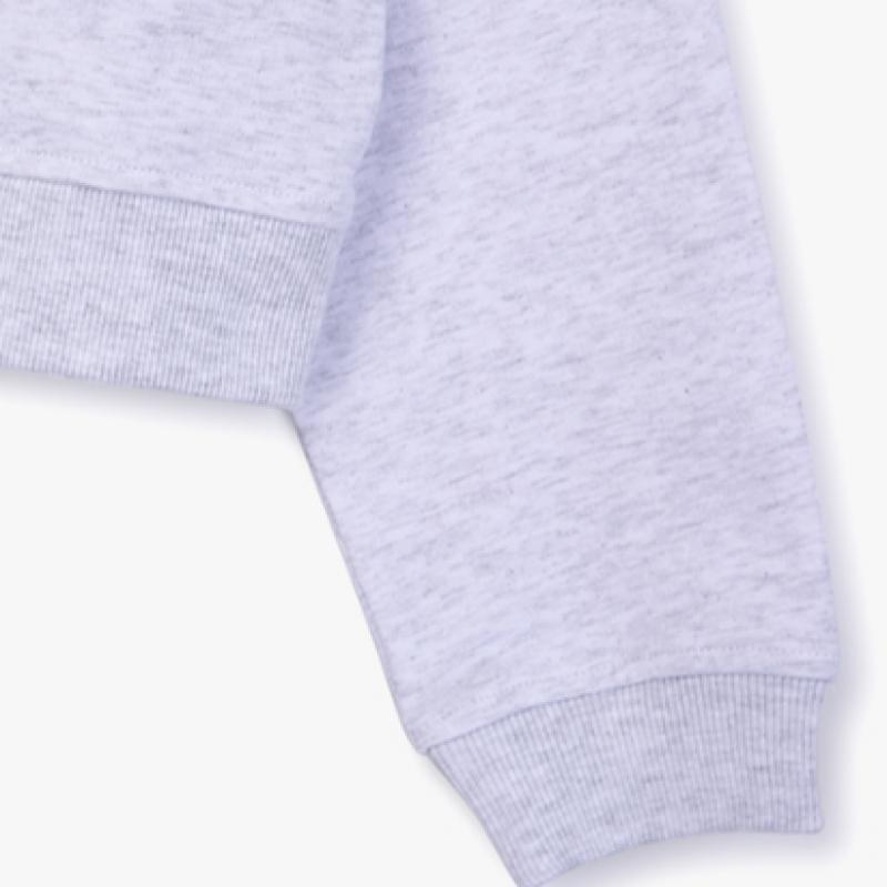 [renoma Kids] Цветной свитшот полукроп на молнии R2415t143