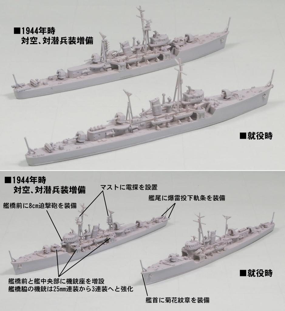 Pit Road Skywave Series Japanese Navy Coast Defense Ship Shimushu Plastic Model SPW82 1/700 (Ship)