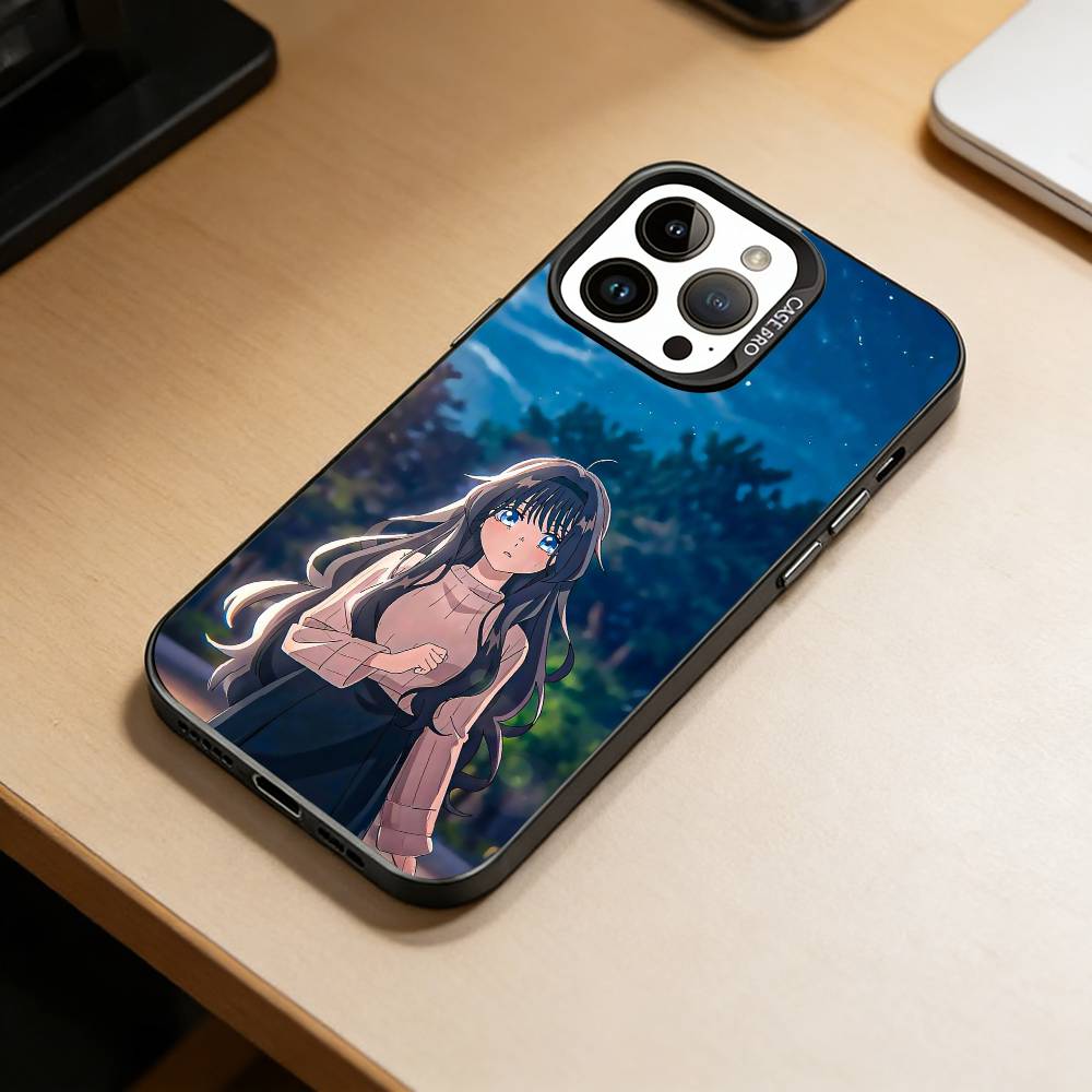 Kaoruko W-Waguri Чехол для телефона для iPhone 17,16,15,14,13,12,11 Plus,Pro Max,XS,Разноцветный Серебристый Черный Чехол