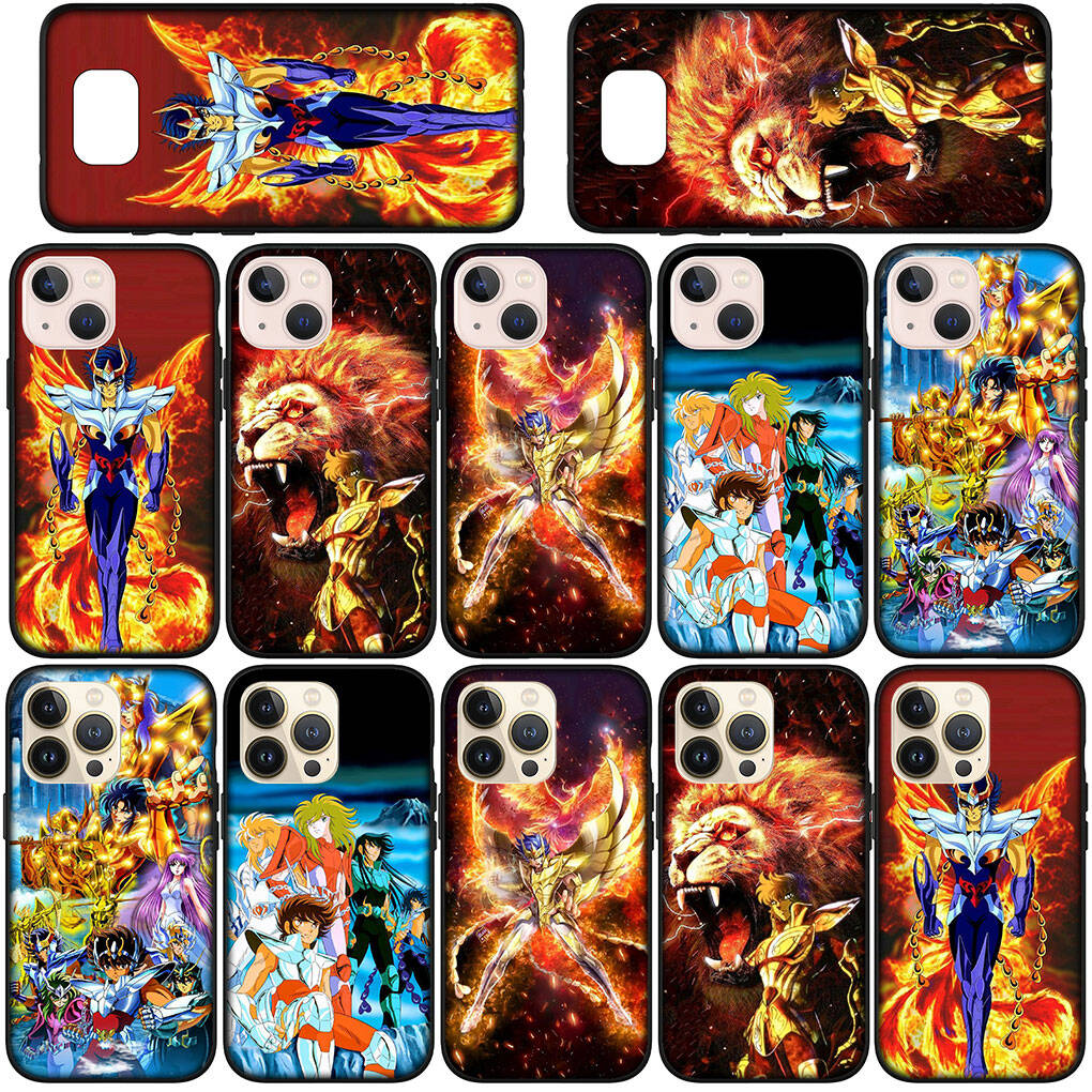 Phone Case for Samsung Galaxy S25 S23 S22 S24 Ultra FE A05 A06 A15 A16 A36 A37 A35 A54 A55 A56 A57 A25 A26 A53 A17 Wallpaper Saints Anime Seiyas Cover